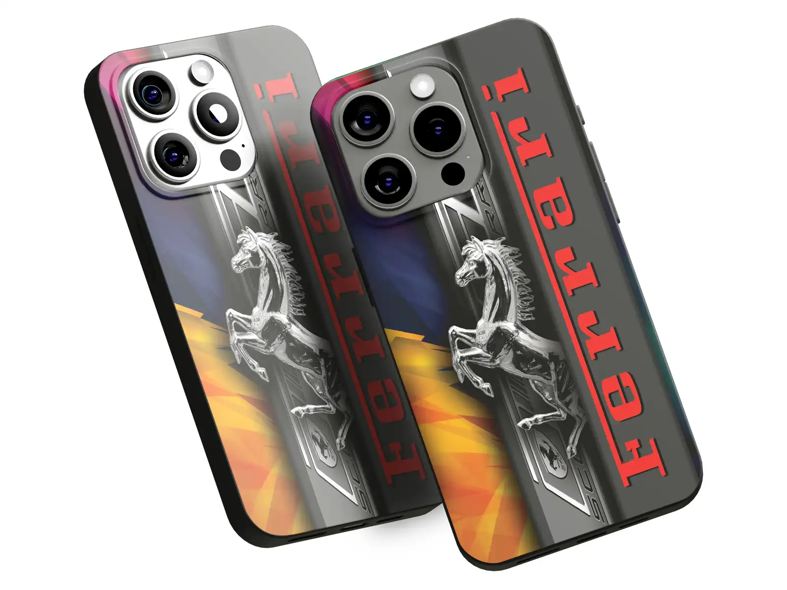 Ferrari Smartphone Hülle Robustes Strapazierfähiges Design